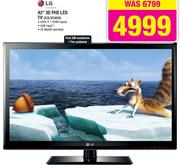 LG 42" 3D FHD LED TV(42LM3400)