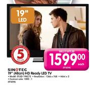 Sinotec 19" (48cm) HD Ready LED TV (STLED)
