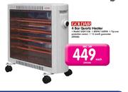 Goldair 4 Bar Quartz Heater-GQH1236 Each