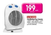 Goldair Oscillating Fan Heater-117A Each