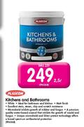 Plascon Kitchens And Bathrooms-2.5L