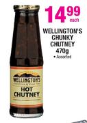 Wellington's Chunky Chutney Assorted-470g Each