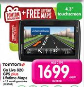 Tomtom Go Live 820 GPS Plus Lifetime Maps-Each