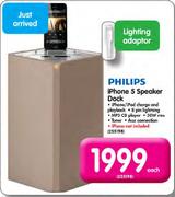 Philips iPhone 5 Speaker Dock-Each