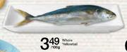 Whole Yellowtail-100g