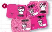 Hello Kitty A4 Pre-Cut Book Covers 5-Plece-Perforted