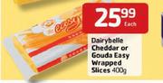 Dairybelle Cheddar Or Gouda Easy Wrapped Slices-400g Each