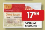 PnP Diced Bacon - 250g