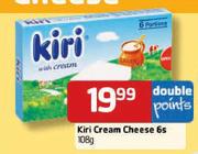 Kiri Cream Cheese 6's-108g