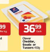 Clover Cheddar, Gouda Or Tussers-450g Each