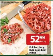 PnP Butchery Bulk Lean Beef Mince-Per Kg
