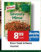 Knorr Cook in Sauce Assorted-Each