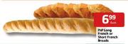 PnP Long French Or Short French Breads - Each