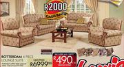 Rotterdam 4 Piece Lounge Suite