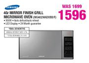 Samsung Mirror Finish Grill Microwave Oven-40Ltr(MG402MADXBB/F)
