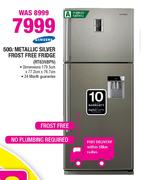 Samsung Metallic Silver Frost Free Fridge-500Ltr(RT63NBPN)