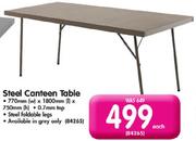 Steel Canteen Table-Each