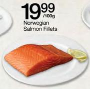 Norwegian Salmon Fillets-100gm