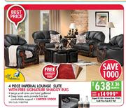 4 Piece Imperial Lounge Suite