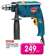 Ryobi 550W Impact Drill-Each