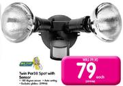 Major Twin Par38 Spot With Sensor-Each
