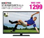 Sinotec 19" HD Ready Slim TV(STL-19)