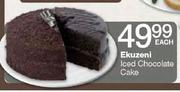 Ekuzeni Iced Chocolate Cake-Each