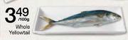 Whole YellowTail-100g