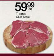 T-Bone / Club Steak-Per Kg