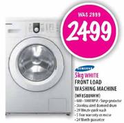 Samsung White Front Load Washing Machine-5kg(WF8500NHW)