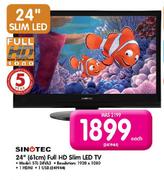 Sinotec 24"(61cm) Full HD Slim LED TV(STL-24VA3)