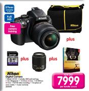 Nikon Digital Camera(D5100)-Per Bundle