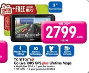 Tomtom Go Live 1005 GPS Plus Lifetime Maps(Live 1005)