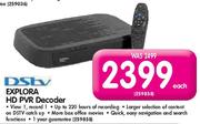 DStv Explora HD PVR Decoder