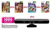 Xbox 360 Kinect Sensor Family Bundle-Per Bundle