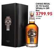 Chivas Regal 25 Yo Scotch Whisky In Gift Box-750ml Each
