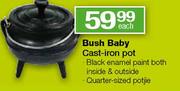 Bush Baby Cast Iron Pot-Each