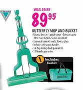 Verimark Butterfly Mop And Bucket