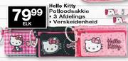 Hello Kitty Potloodsakkie Verskeidenheid-3 Afdelings elk