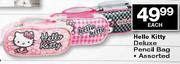 Hello Kitty Deluxe Pencil Bag Assorted-each