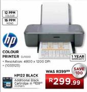 HP Colour Printer (DV1000)