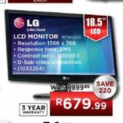 LG LCD Monitor-18.5"