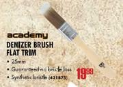 Academy Denizer Brush Flat Trim-25mm