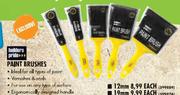 Builders Pride Brushes-12mm each