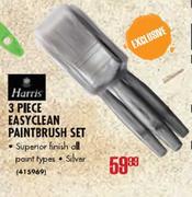 Harris 3 Piece Easy Clean Paintbrush Set 