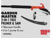 Garden Master 2-in-1 Tree Pruner & Saw