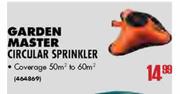 Garden Master Circular Sprinkler-50Sqm to 60Sqm