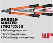 Garden Master Tool Set-3 Piece