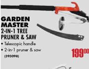 Garden Master 2-In-1 Tree Pruner & Saw