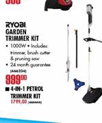 Ryobi Garden Trimmer Kit-1000W